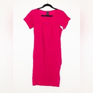Zero Maria Cornejo Fuschia Silk dress (size 6)
